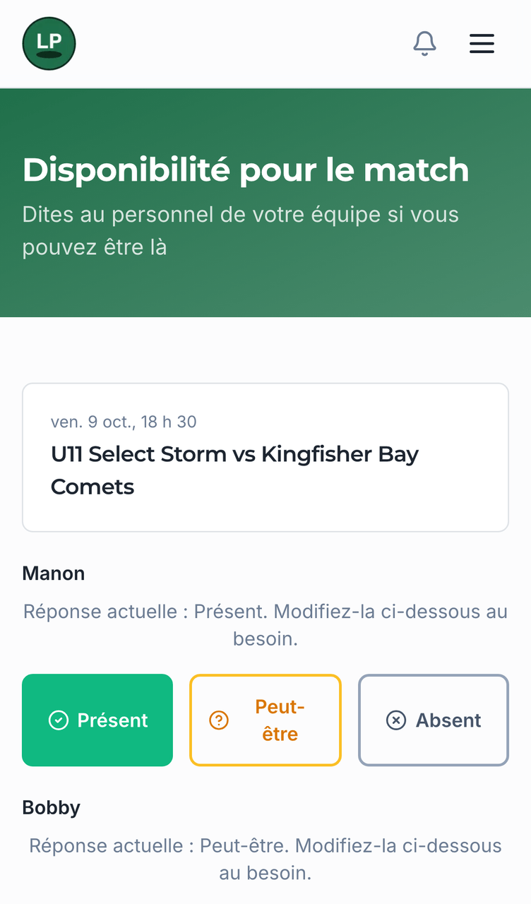 In French screenshot