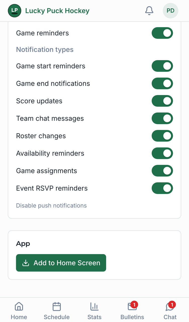Install on your phone screenshot